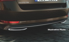 Spoiler zderzaka tylnego do Sportline Superb III