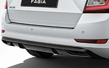 Dyfuzor tylny Fabia III