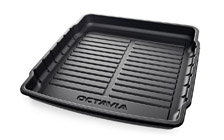 Plastikowa taca do przestrzeni bagażowej Octavia III Liftback