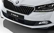 Spojler zderzaka przedniego Fabia III