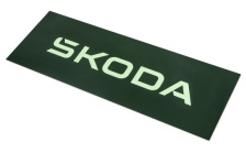 Naklejka Škoda emerald duża