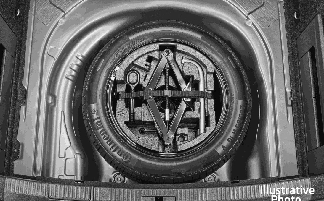 Zestaw do wymiany koła zapasowego 16"