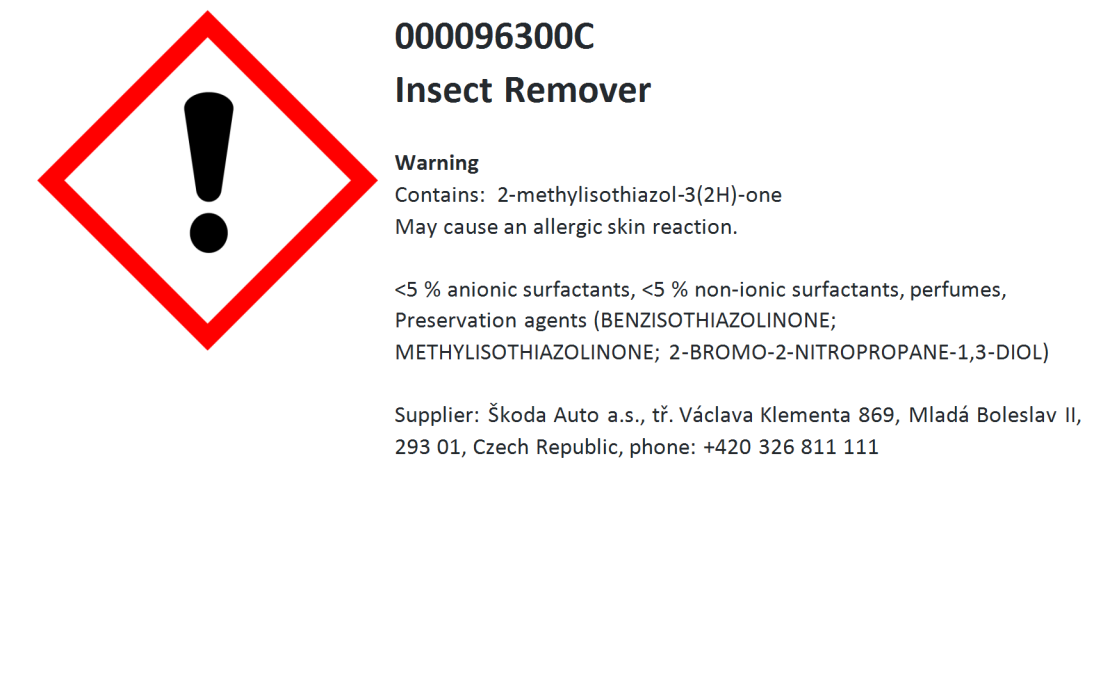 Środek do usuwania owadów