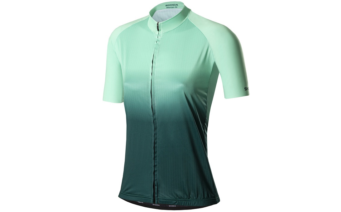 Koszulka rowerowa damska ombré