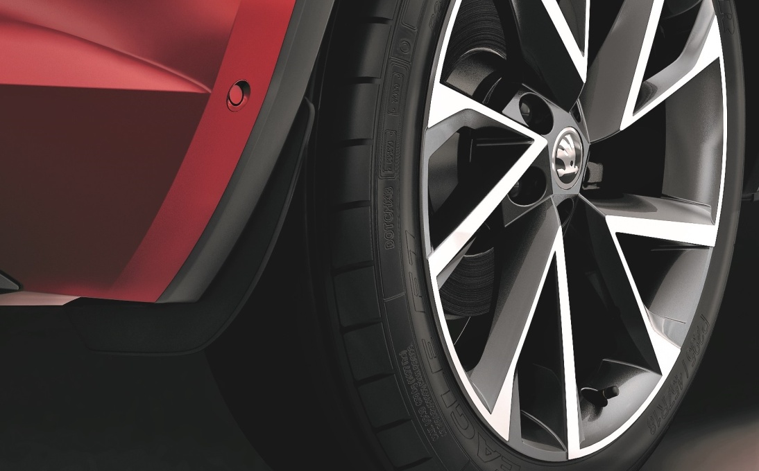 Chlapacze tylne Kodiaq