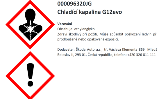 Płyn chłodniczy G12evo 1 l