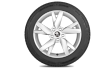 Kompletne koło zimowe Lyra 17" do Octavia IV
