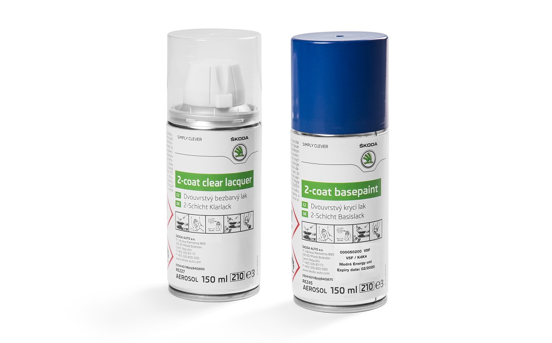 Lakier w sprayu niebieski Energy