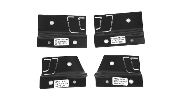 Szablon do montażu nakładek progowych Fabia III