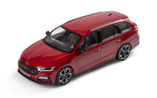 Octavia IV RS Combi 1:43 czerwony Velvet