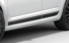 Folia ozdobna czarna do modelu Octavia III Combi