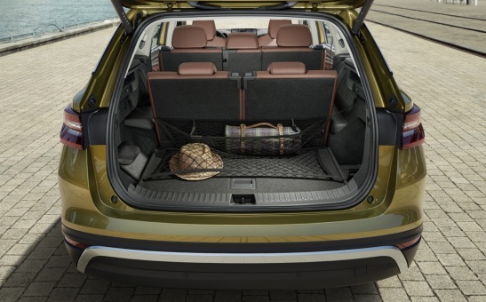 System siatek z kieszenią czarny Kodiaq II