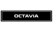 Tablica rejestracyjna Octavia