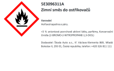 Zimowy płyn do spryskiwaczy