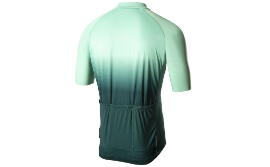 Męska koszulka rowerowa ombré