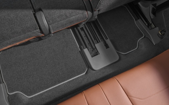 Dywaniki tekstylne do 3. rzędu siedzeń Kodiaq