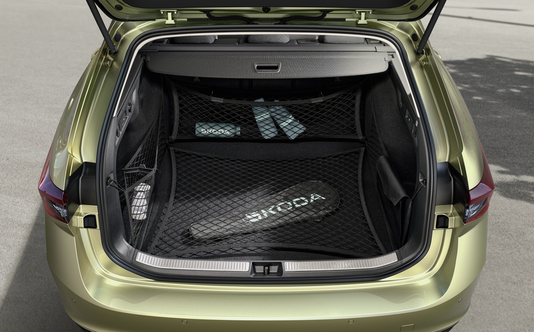 System siatkowy z kieszenią czarny Superb IV Combi