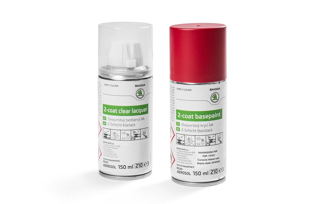 Lakier w sprayu czerwony Velvet metaliczny