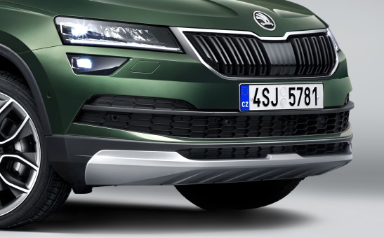 Spojler zderzaka przedniego do Karoq