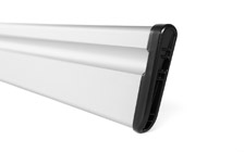 Aluminiowa przegroda do wanny plastikowej