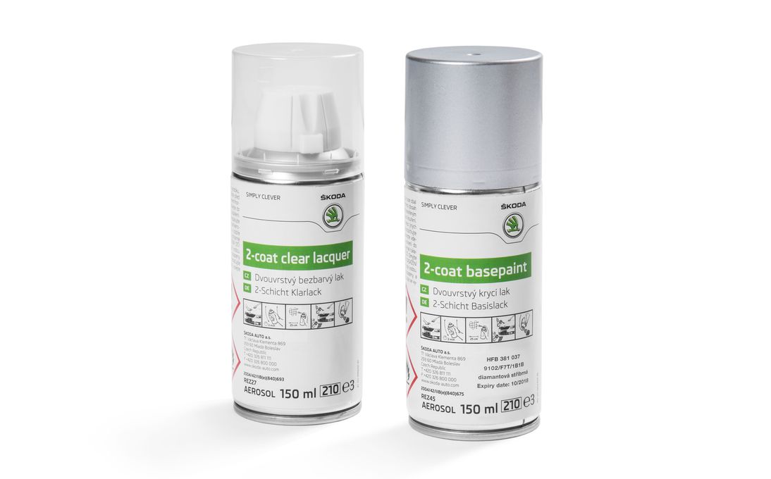 Lakier w sprayu srebrny Diamond metalik