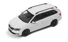 Fabia III Combi 1:43 biały Laser