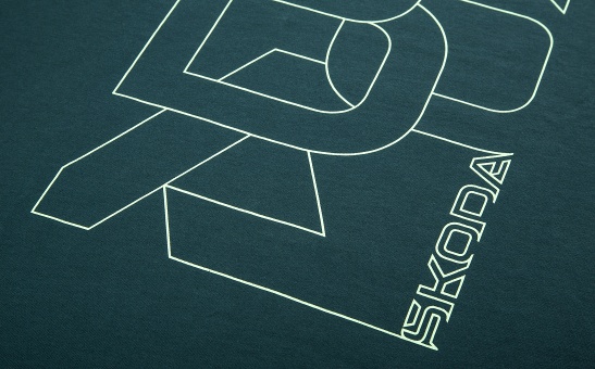 T-shirt męski emerald