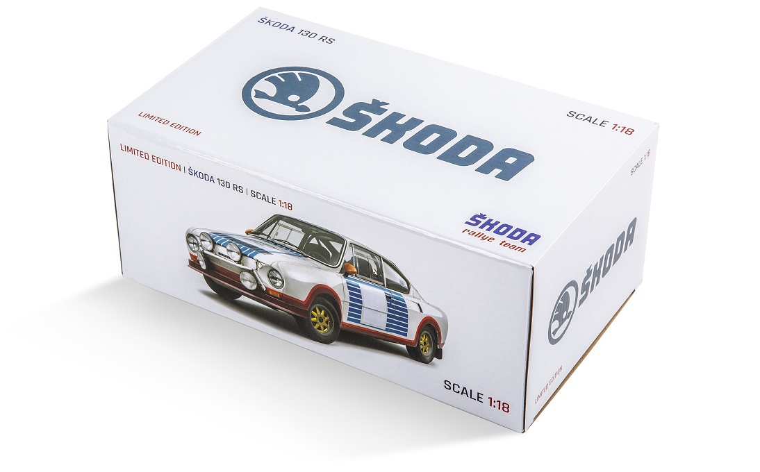 Škoda 130 RS No.49 Rally Monte Carlo 1:18