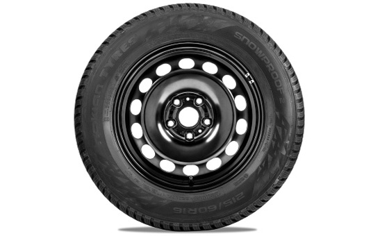 Kompletne koło zimowe 16" do Superb IV