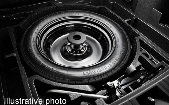 Zestaw do wymiany koła zapasowego 18"