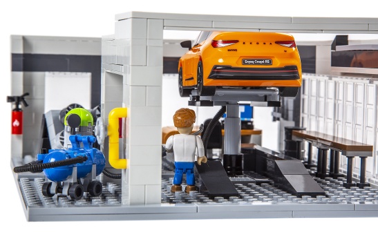 Zestaw do składania Škoda Centrum Serwisowe