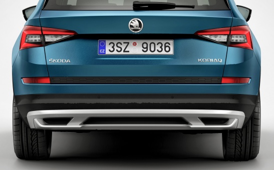 Spojler zderzaka tylnego Kodiaq