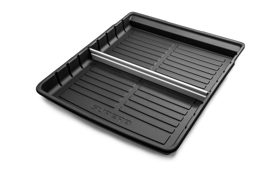 Plastikowa wanna do przestrzeni bagażowej Superb III Combi