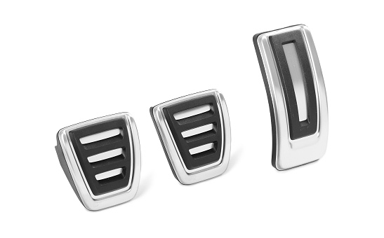 Nakładki na pedały ze stali nierdzewnej