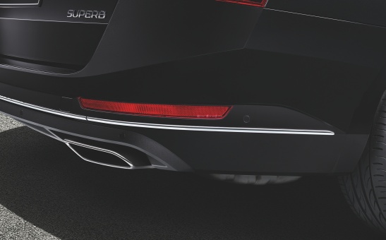 Listwa zderzaka tylnego – chrom