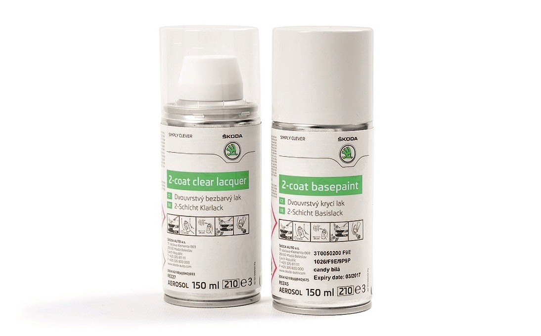 Lakier w sprayu biały Candy