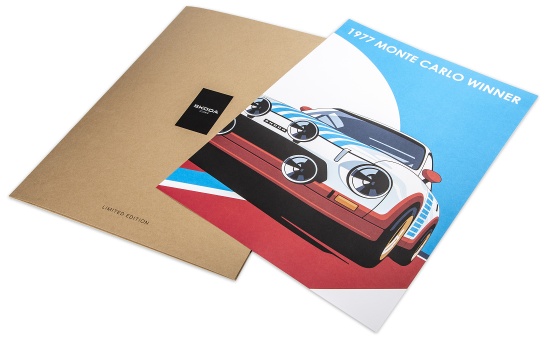 Plakat Škoda Icons RS 130