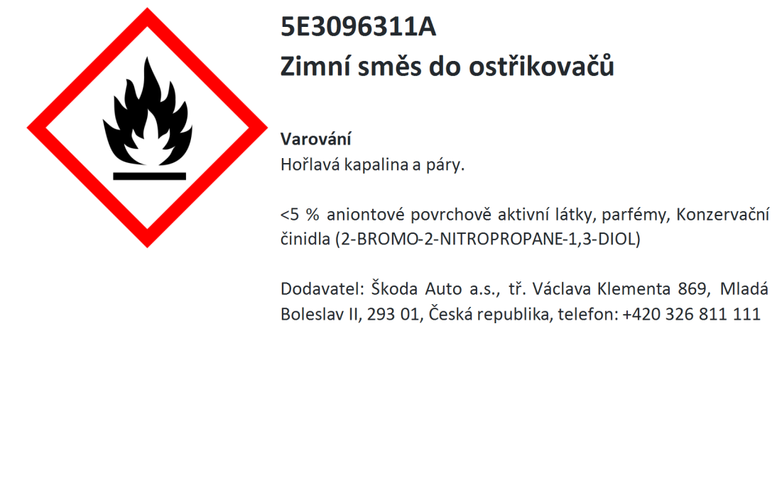 Zimowy płyn do spryskiwaczy