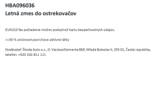 Letni płyn do spryskiwaczy