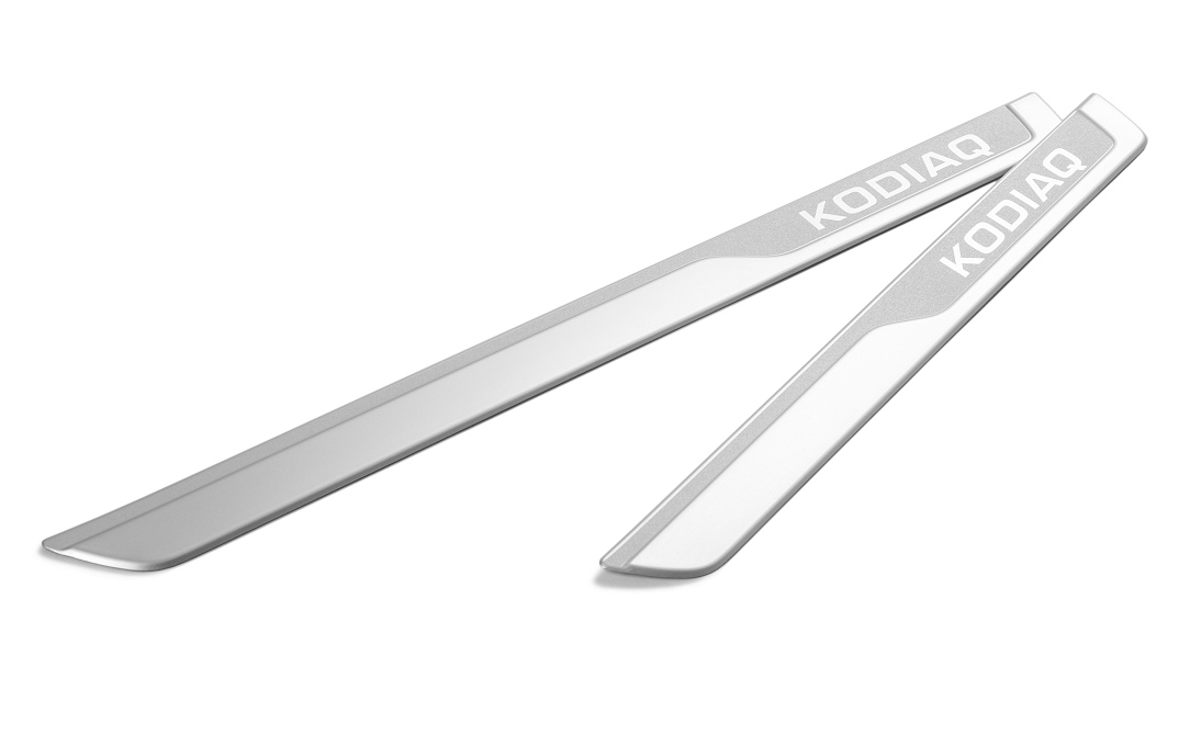 Ozdobne nakładki progowe Kodiaq