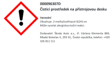 Środek do pielęgnacji deski rozdzielczej