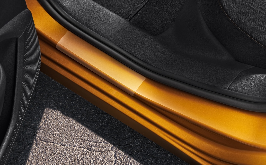 Folie ochronne na progi drzwi przednich – przezroczyste