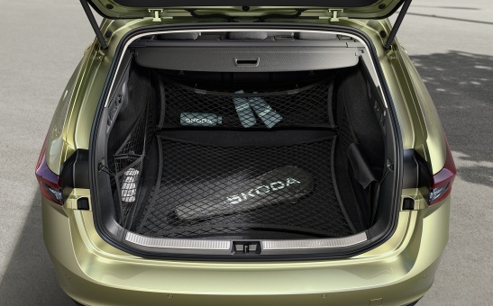 System siatkowy z kieszenią czarny Superb IV Combi