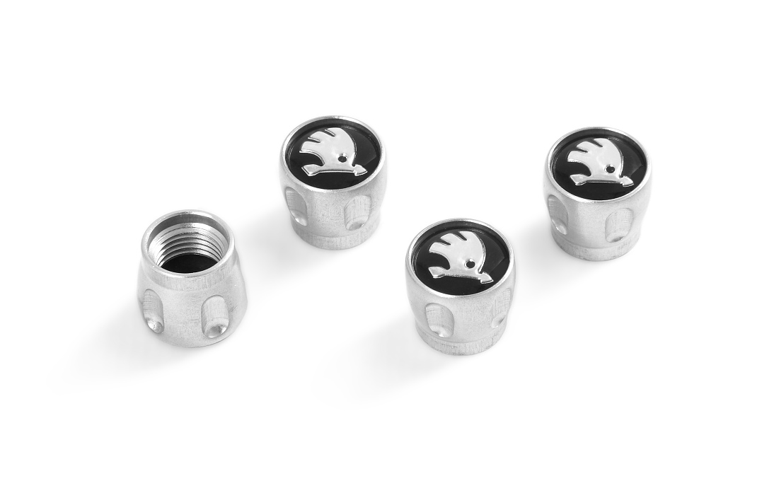 Nakrętki ozdobne na wentyle kół