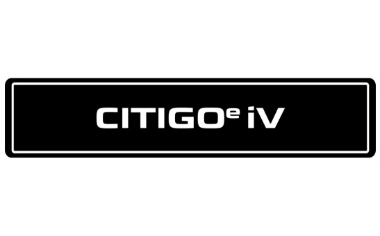 Tablica rejestracyjna Citigo iV