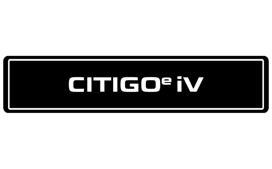 Tablica rejestracyjna Citigo iV