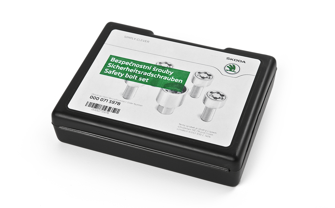 Śruby zabezpieczające koła