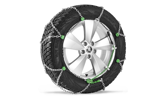 Zestaw łańcuchów śniegowych ze stali nierdzewnej
