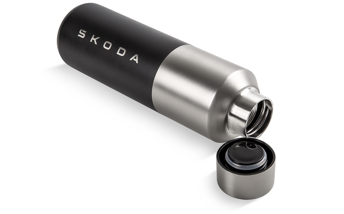 Butelka termiczna czarna