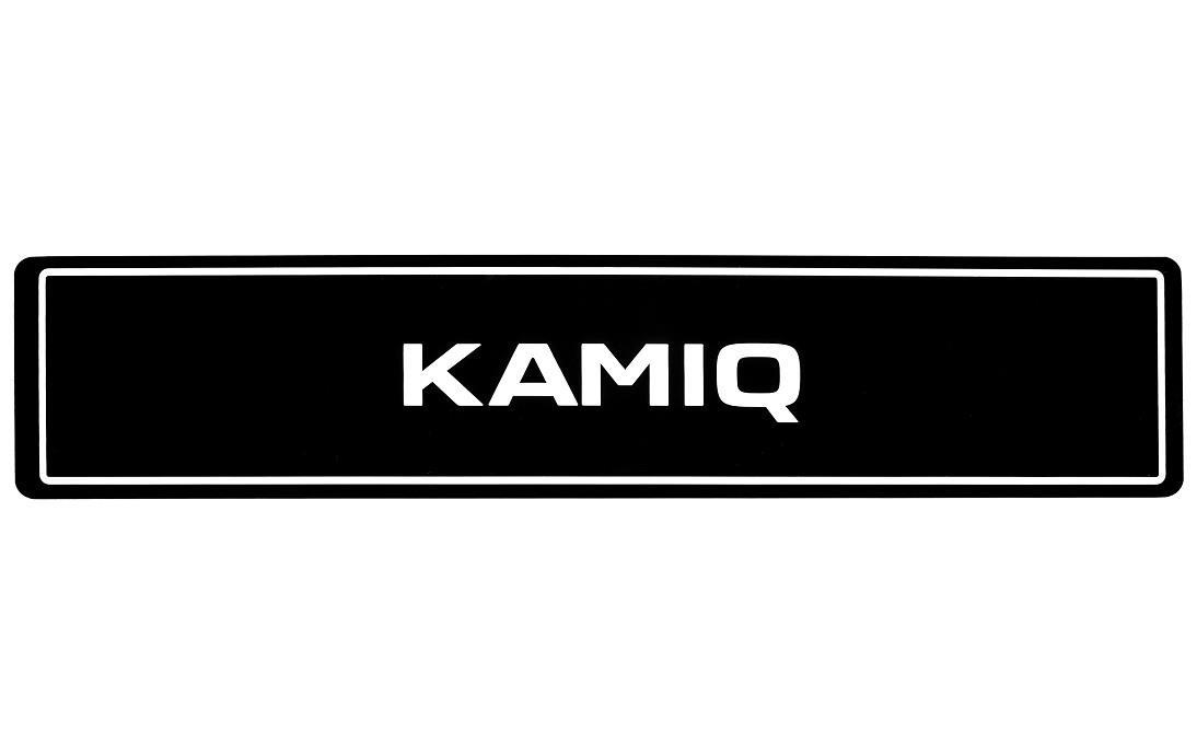 Tablica rejestracyjna Kamiq